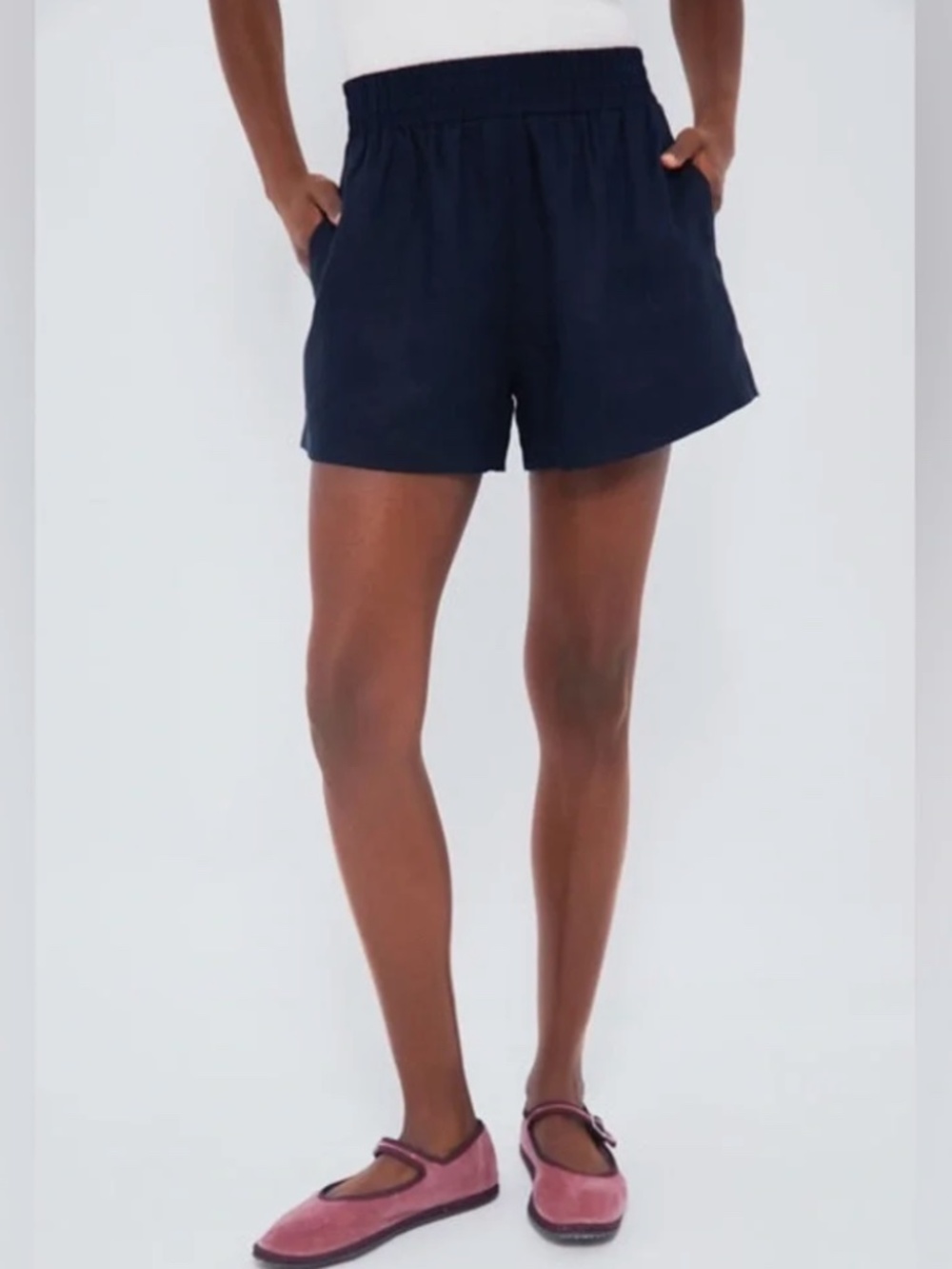 Tuckernuck India Hicks Eleuthera Linen Shorts, XS, NWOT